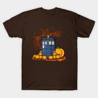 TARDIS Pumpkin Patch T-Shirt